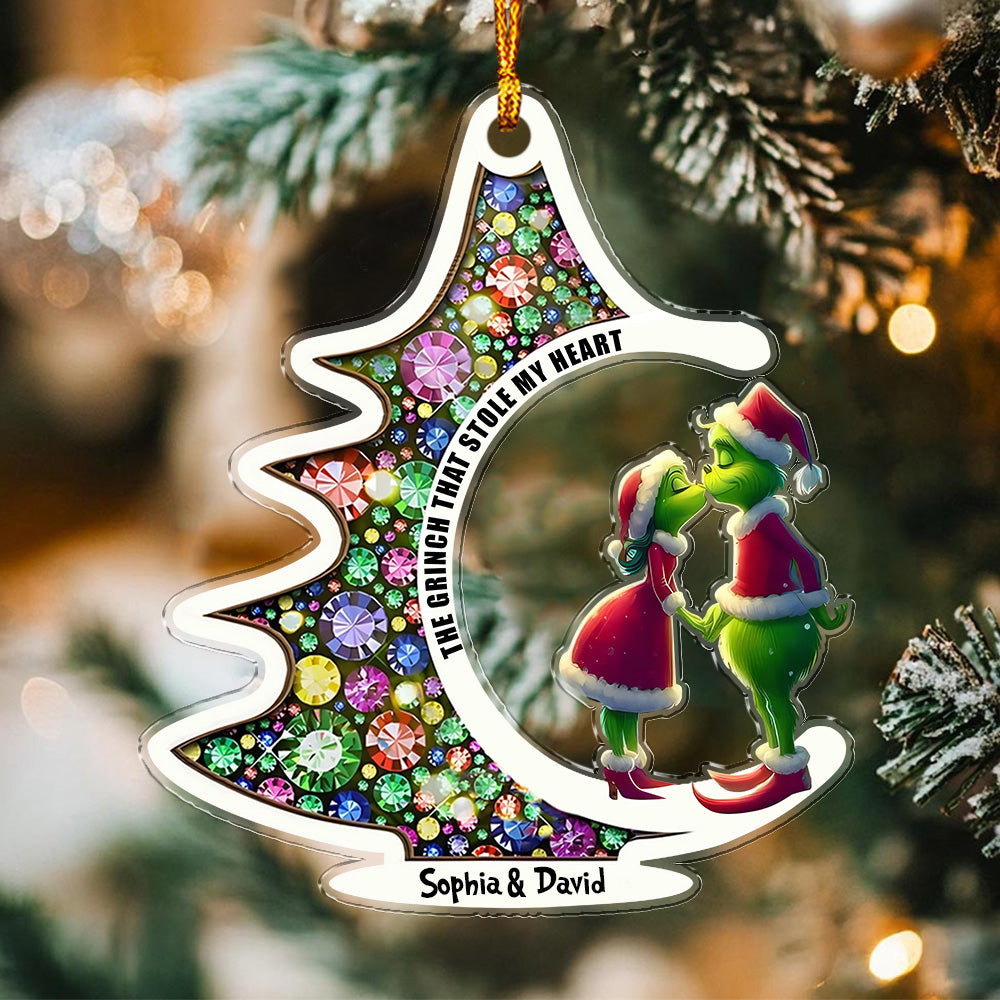 Personalized Gifts For Couple Christmas Ornament 01naqg021224