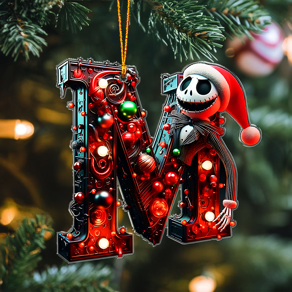 Nightmare Before Christmas - Personalized Nightmare Ornament 12nath311024