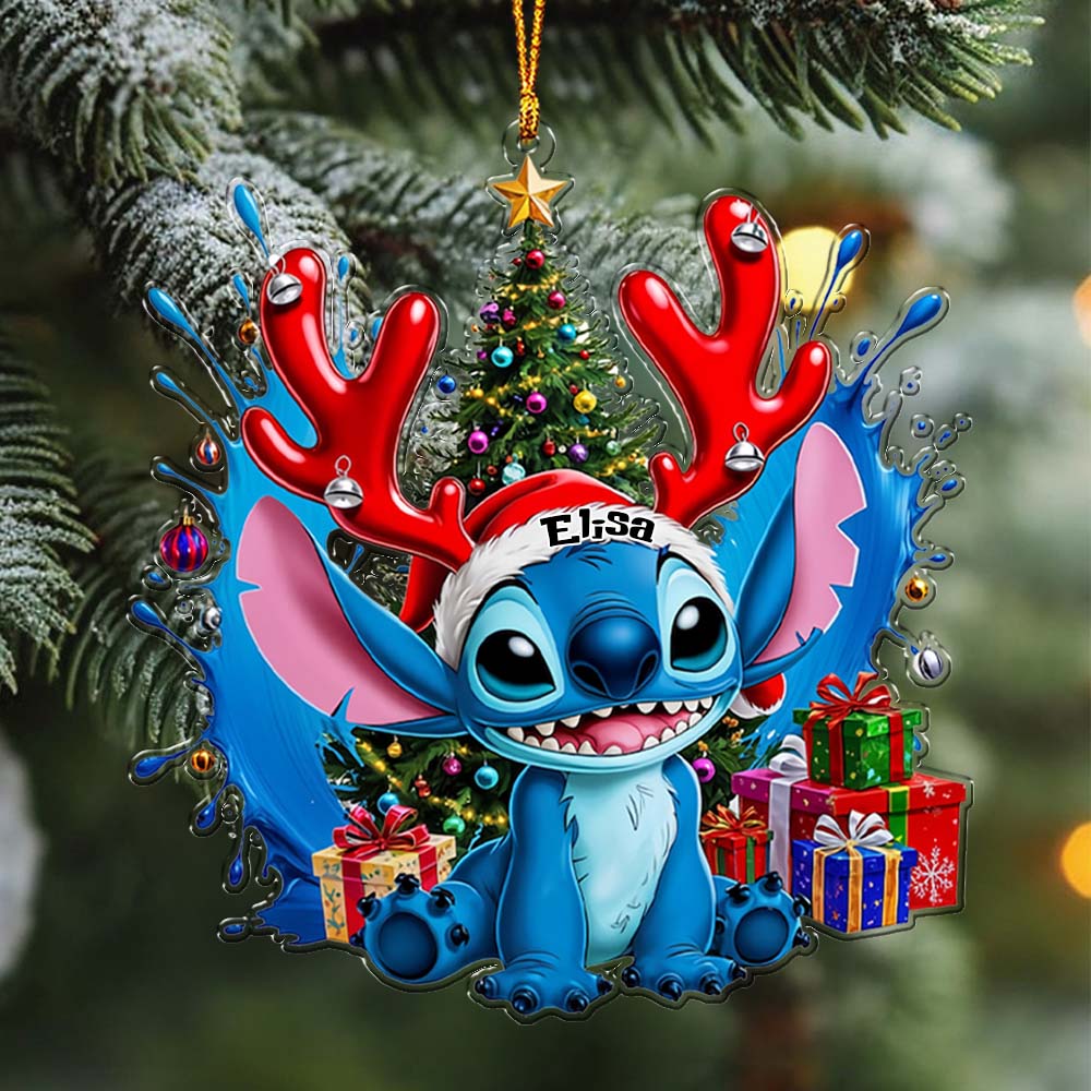 Ohana Means Family - Personalized Ohana Ornament 09nami251124