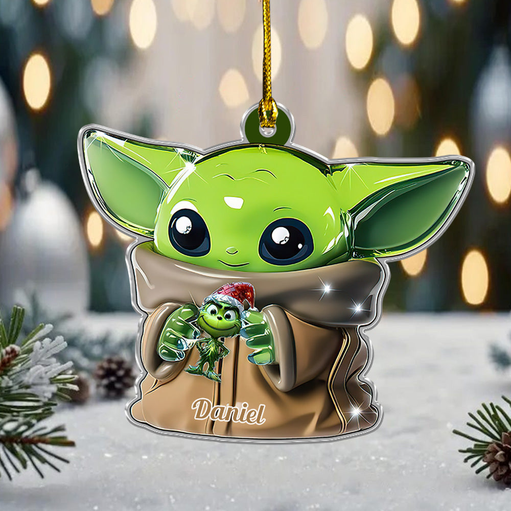 Baby Master - Personalized The Force Ornament 09naqg241024