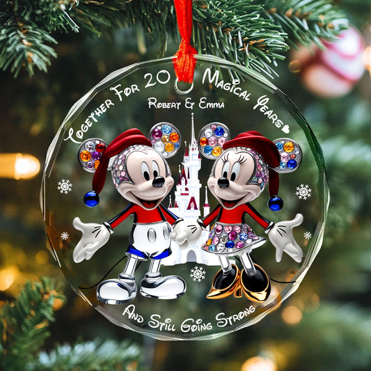 I'm Yours - Personalized Mouse Round Shaped Ornament