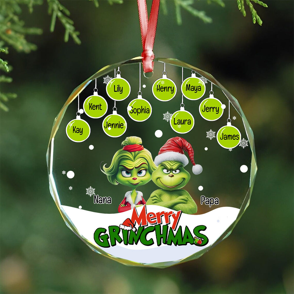 Monster Family Ornament - Personalized Gifts For Family 09naqg081124