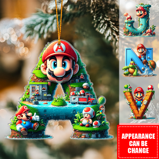 Merry Christmas - Personalized Super Plumber Ornament 04nath301024