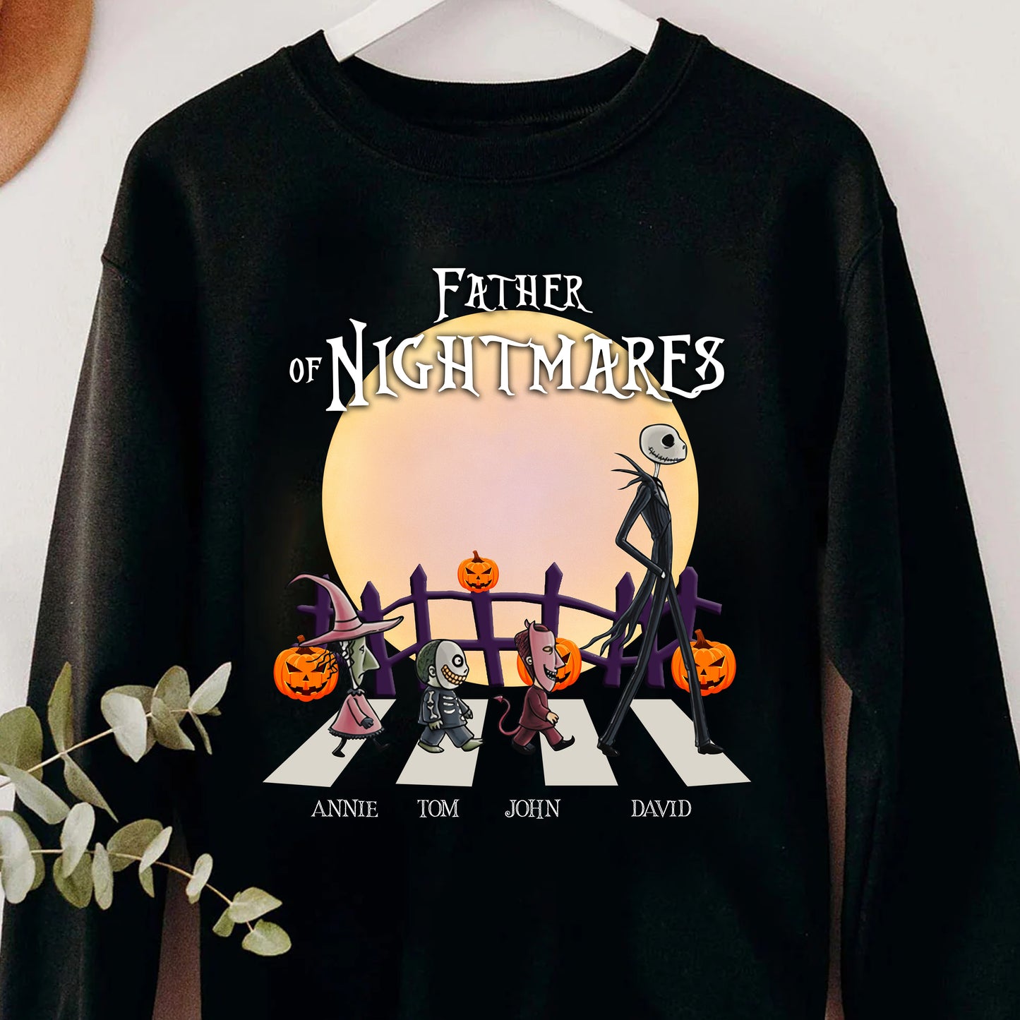 Father Of Nightmares - Personalized Unisex T-Shirt, Hoodie, Sweatshirt - Halloween Gift