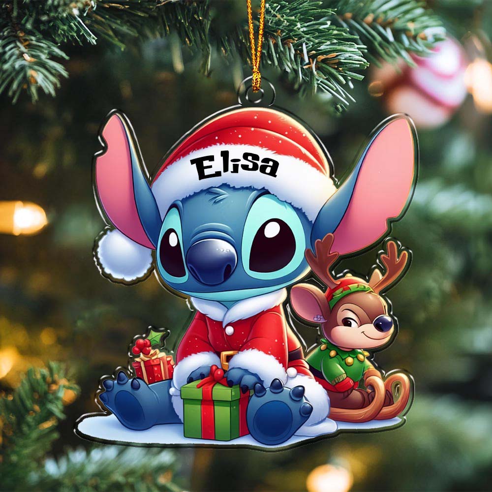 Ohana Means Family - Personalized Ohana Ornament 09nami251124