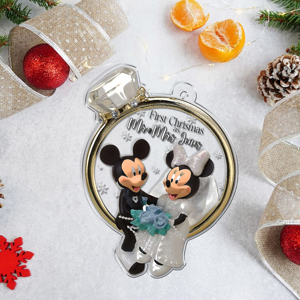 Personalized Gifts For Couple Christmas Ornament