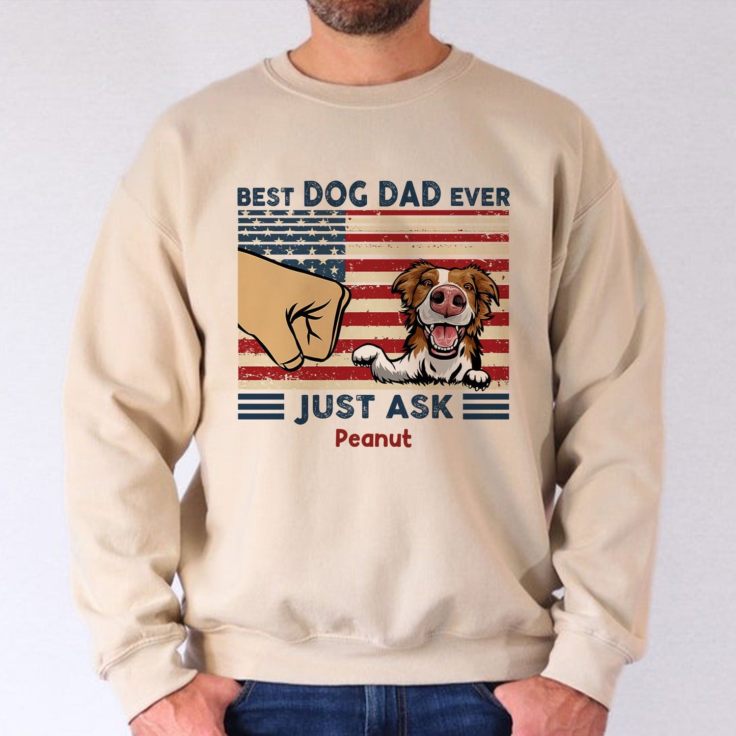 Best Dog Dad Mom Independence Day 4th Of July Personalized Shirt