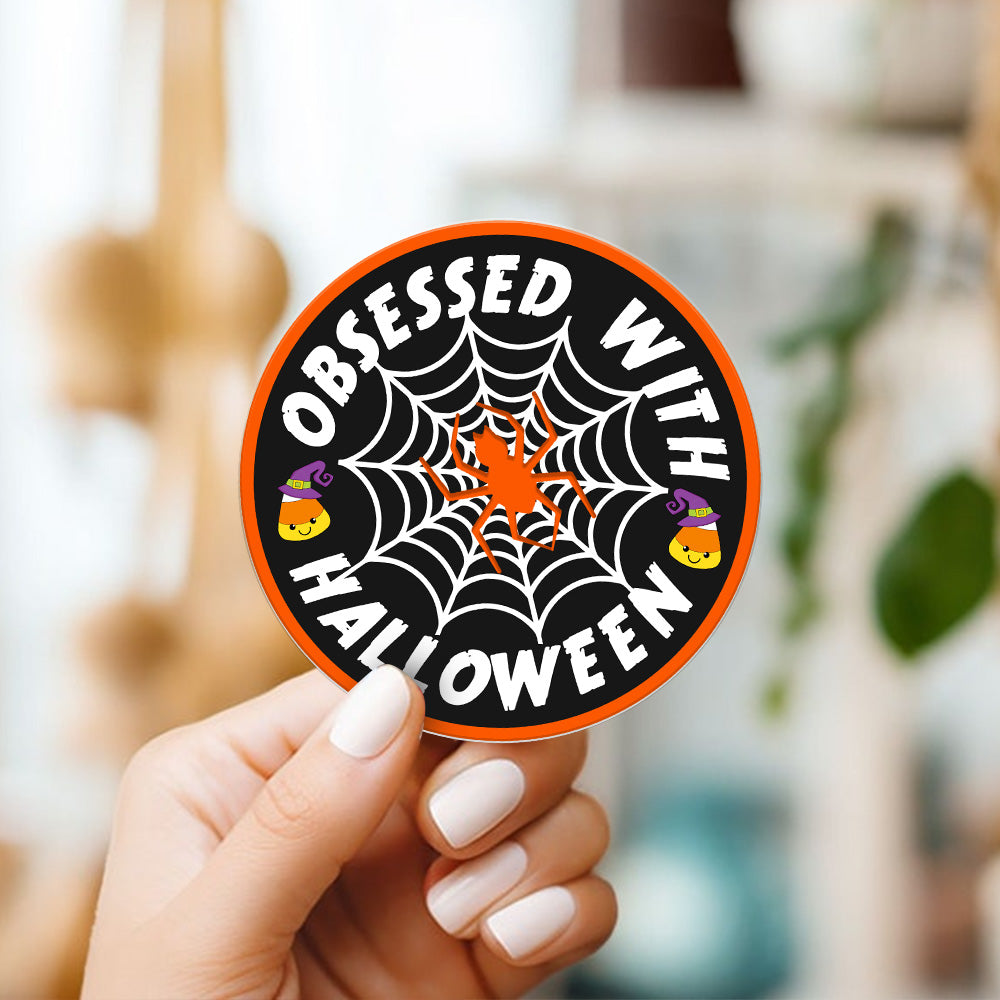 Obsessed with Halloween Sticker