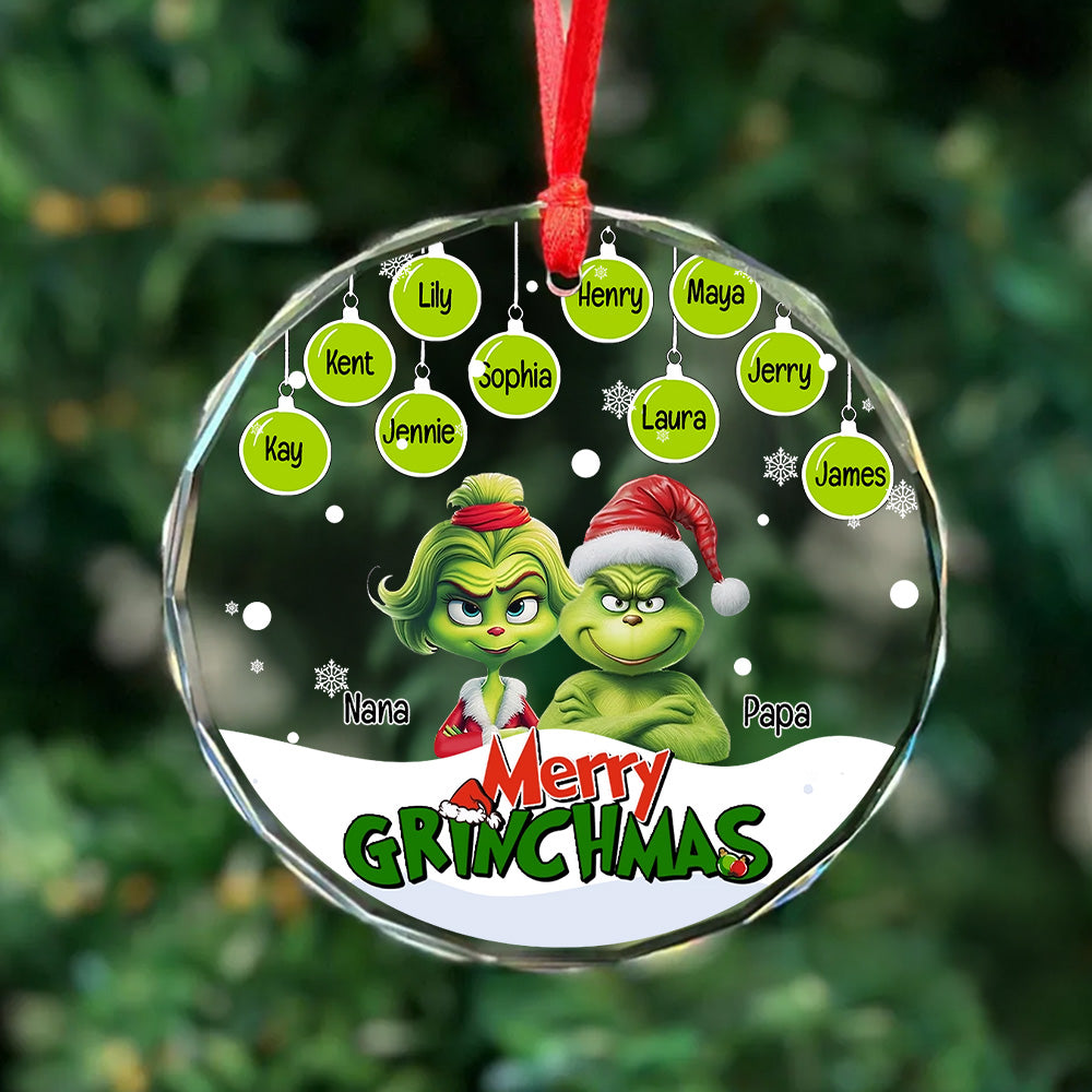 Monster Family Ornament - Personalized Gifts For Family 09naqg081124