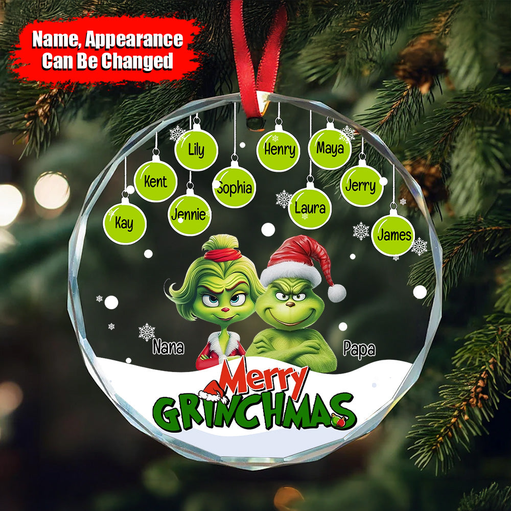 Monster Family Ornament - Personalized Gifts For Family 09naqg081124