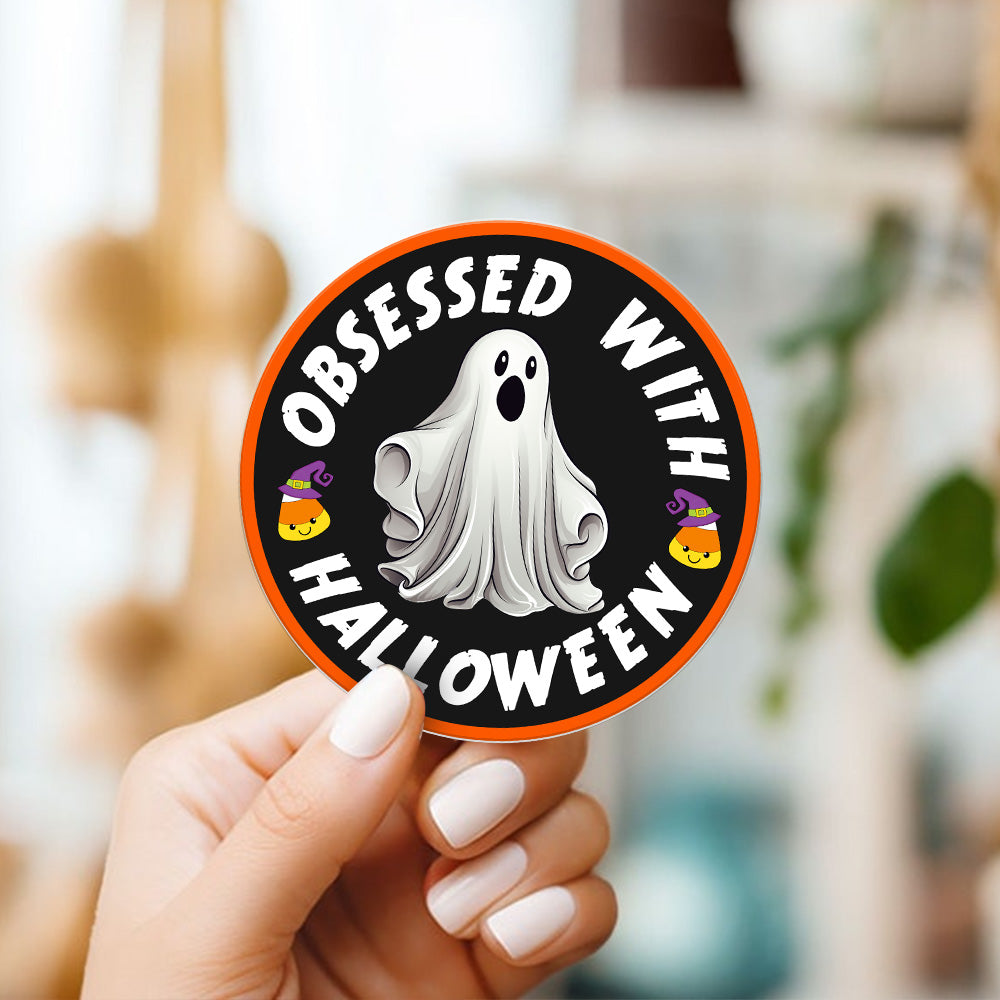 Obsessed with Halloween Sticker