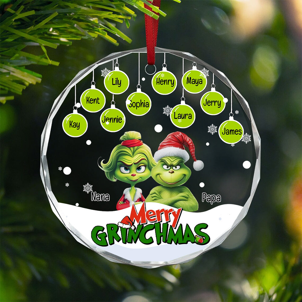 Monster Family Ornament - Personalized Gifts For Family 09naqg081124