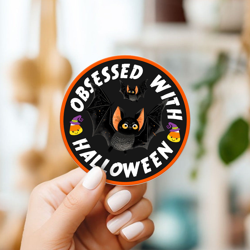 Obsessed with Halloween Sticker