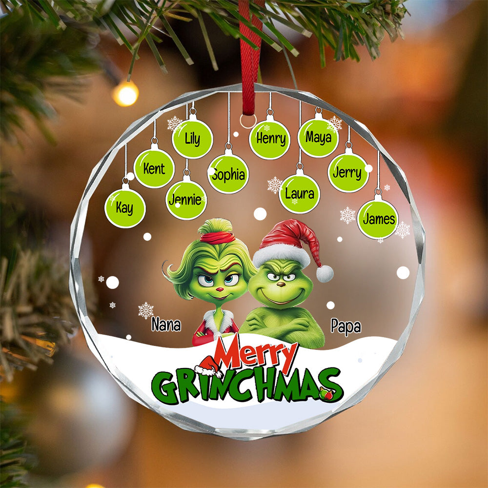 Monster Family Ornament - Personalized Gifts For Family 09naqg081124