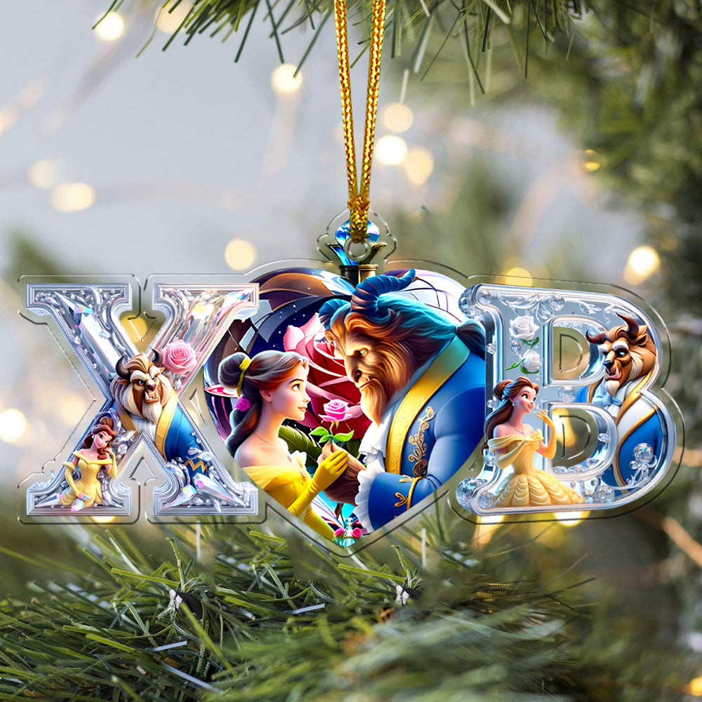 Enchanted Love - Personalized Christmas Ornament 02nath221124