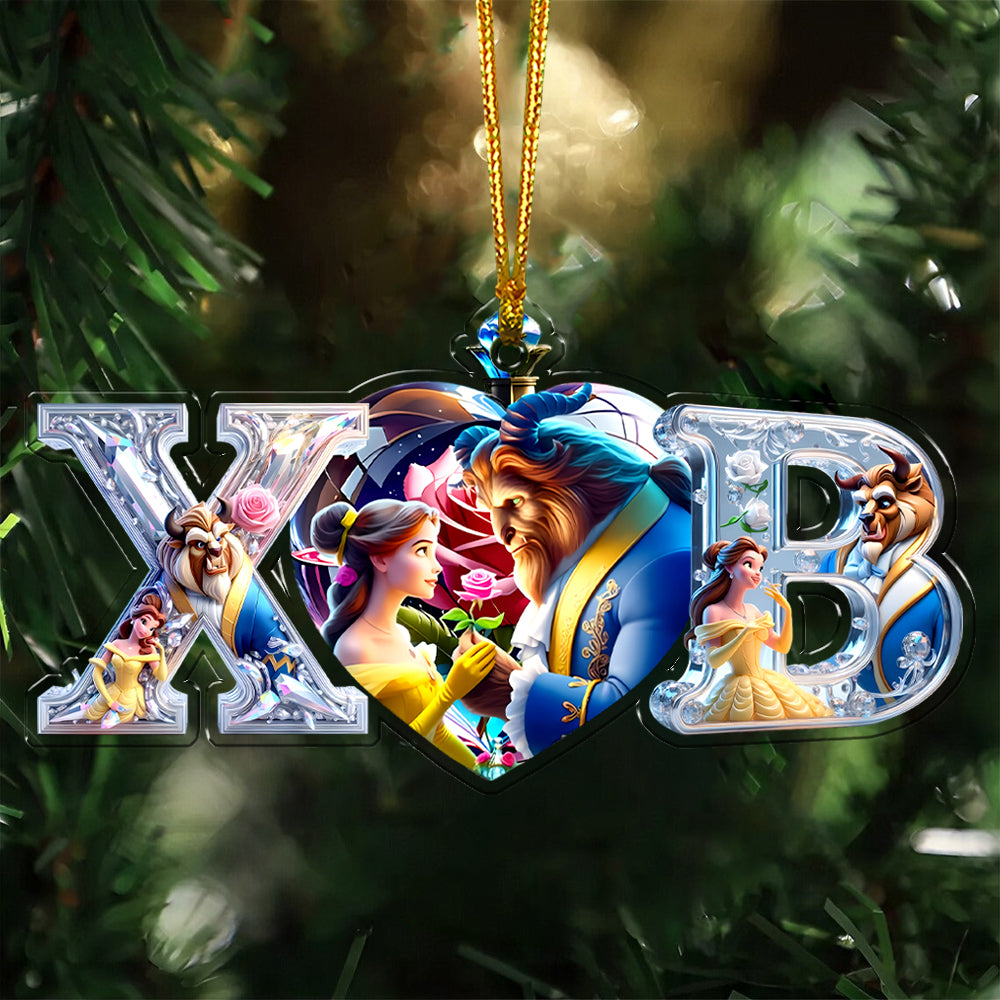 Enchanted Love - Personalized Christmas Ornament 02nath221124