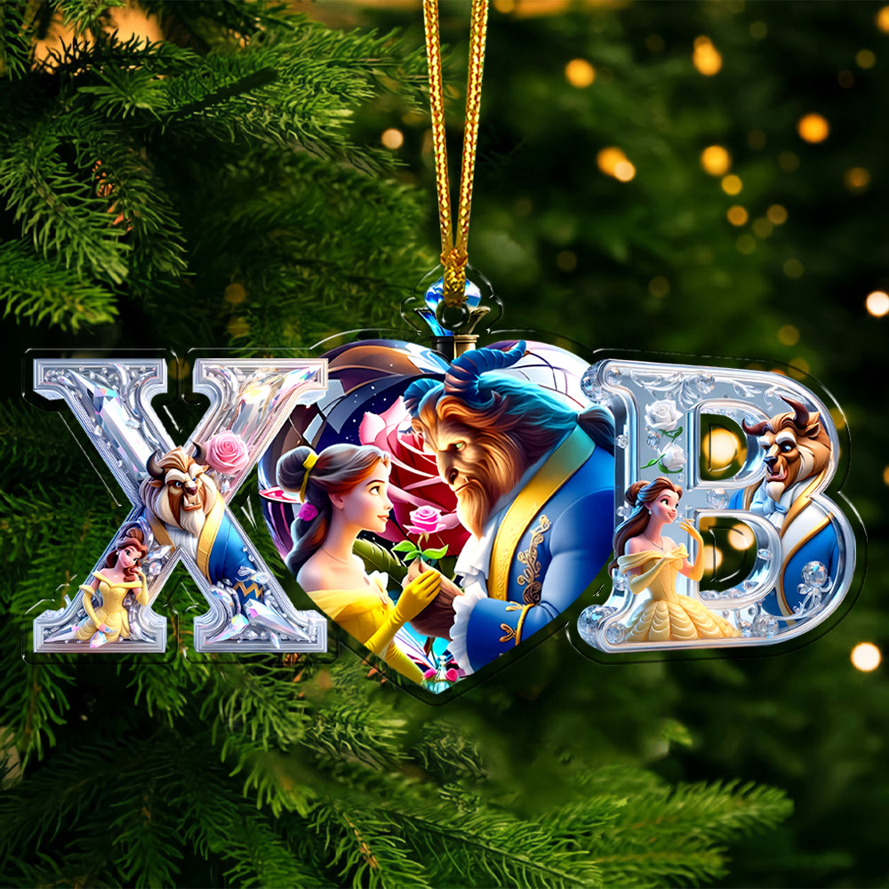 Enchanted Love - Personalized Christmas Ornament 02nath221124