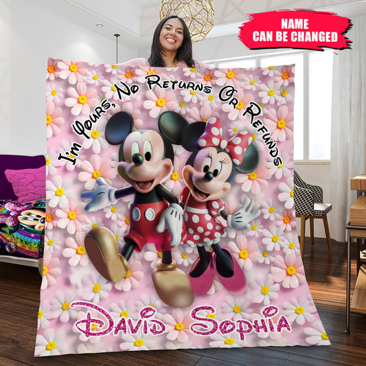 Romantic Couple - Personalized Blanket 02naqg131224