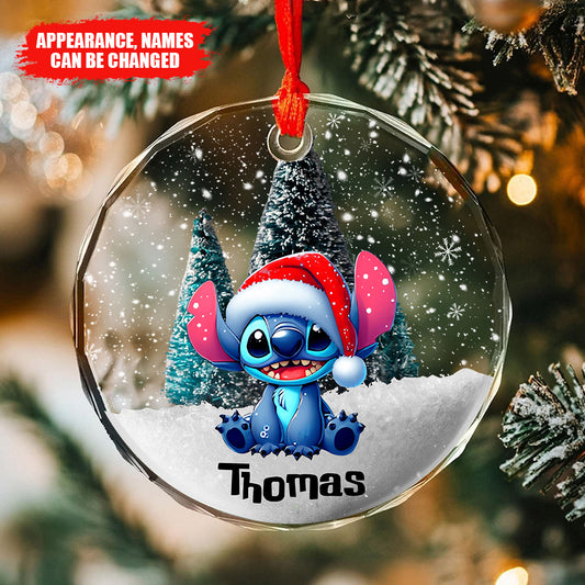 Personalized Disney Stitch Christmas Ornament 03naqg271124