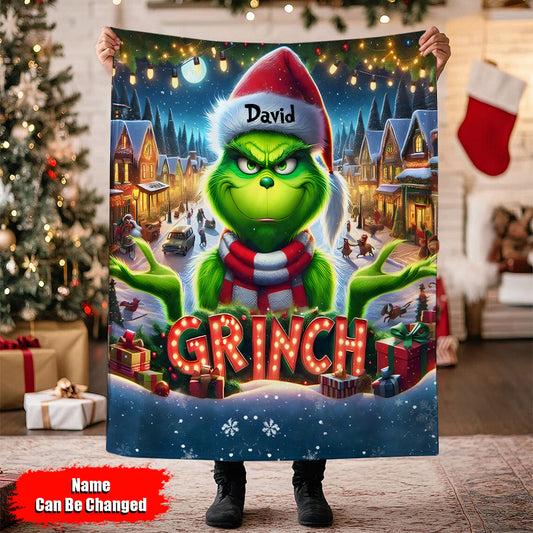 Merry Christmas - Personalized Stole Christmas Blanket 07naqg261124