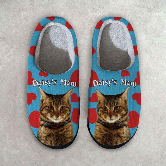 Custom Photo Dog Cat Plush Slippers 888683 - Demiq Ecommerce