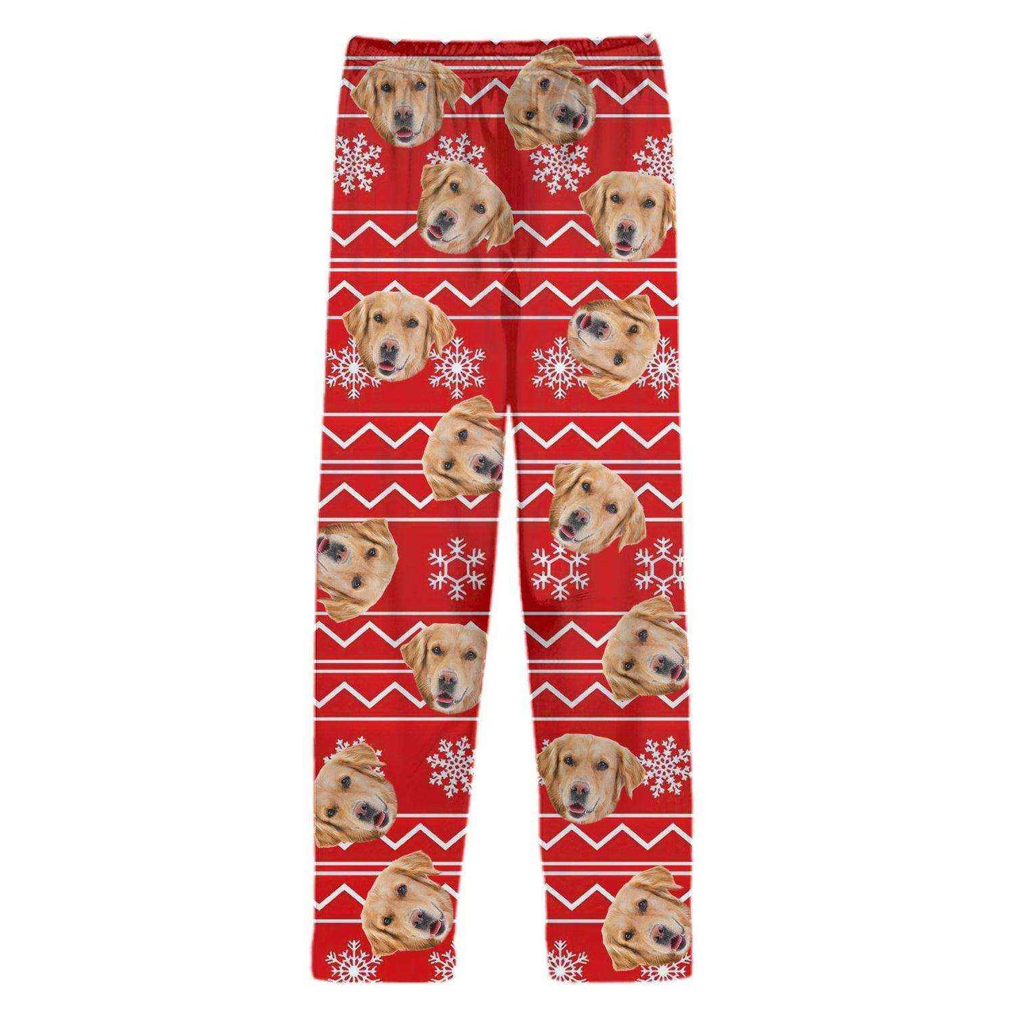 Custom Pajamas Portrait Photo Christmas Pattern Dog Cat ht10006tt - Demiq Ecommerce