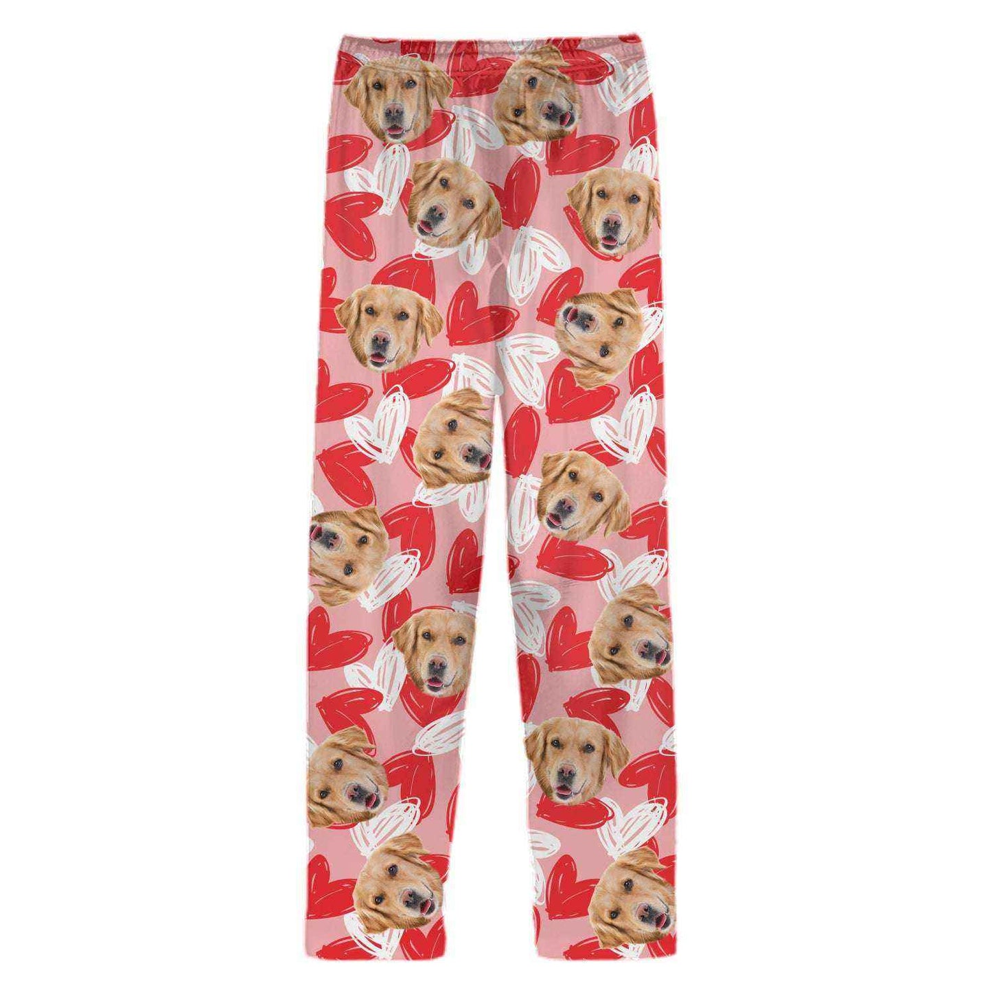 Custom Photo Dog Cat And Face Pajamas ht1007tt - Demiq Ecommerce