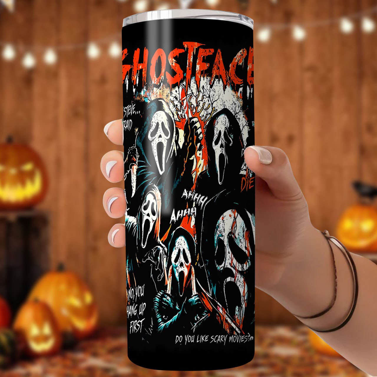 Halloween Gifts For Horror Movie Fans Tumbler