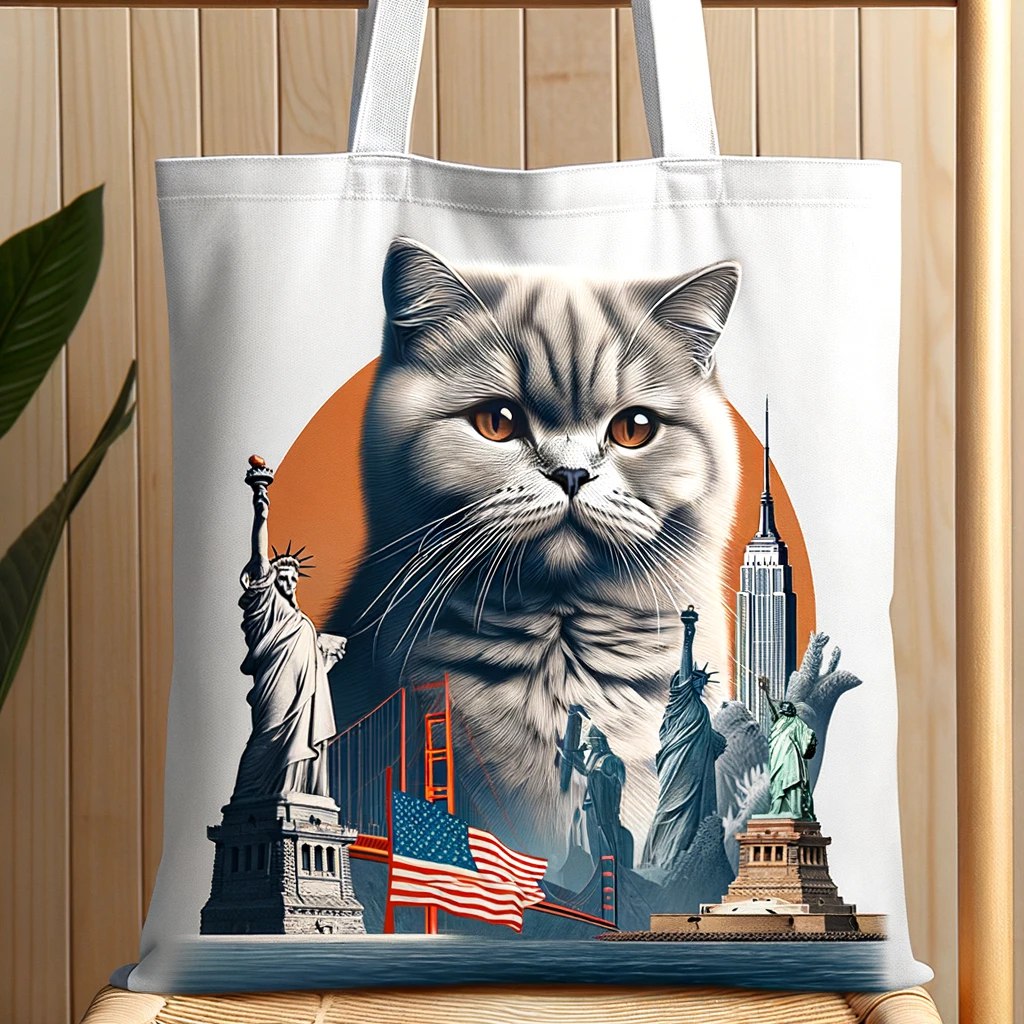 Classic Back To School Cat & Dog Carryall: A Cat & Dog Tote